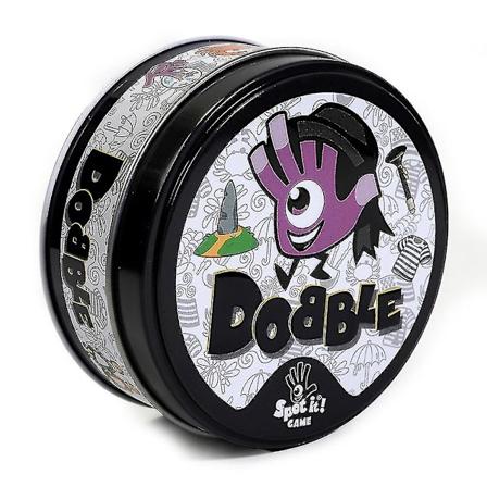Tegneserie Spot It Matchende Kortspill Logisk Resonnering Trening Brettspill Gave Til Barne-Dagen {db} black hat
