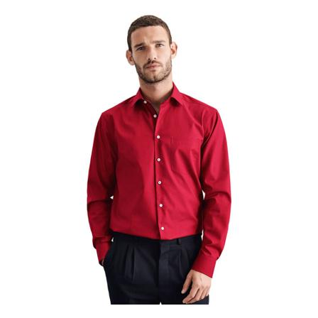 Seidensticker Business Shirt Regular , Rood , Heren , Maat: L