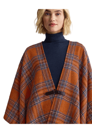 Newhouse Cape Amelia Halsdukar & scarves Dam Orange ONESIZE