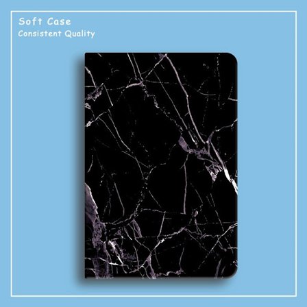 Stilrent skal för iPad 2018/2017 9.7" Svart Marmor