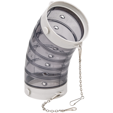 Ferplast - Smådyrsrør Buet Transparent 25 cm - Smådyr - Hus & Burinteriør - Leketunell og rør - ZOO.no