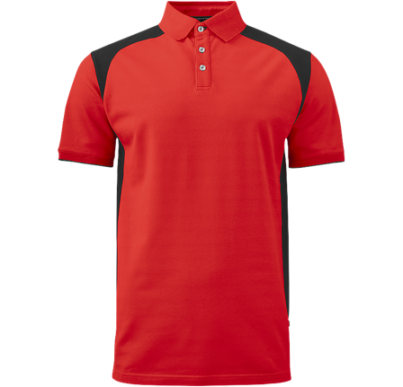 Texstar PS07156990210 Poloskjorte rød Rød, Klær
