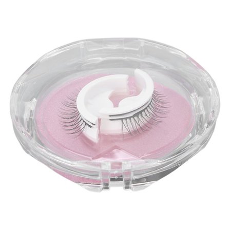 Återanvändbara Vattentäta Självhäftande Naturliga Fiber Lösögonfransar