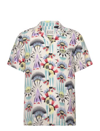 Scotch & Soda | Aop Short-Sleeved Regular Fit Viscose Shirt | M