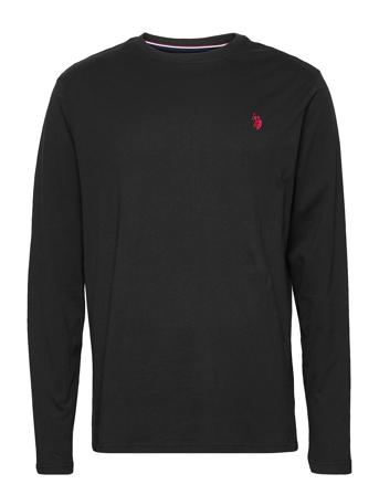 Uspa T-Shirt Ls Brolin Men Black U.S. Polo Assn.
