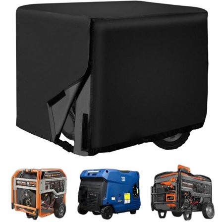 Universelt generator-deksel - Lite utendørsutstyr-deksel - Svart - 96*76*71 cm