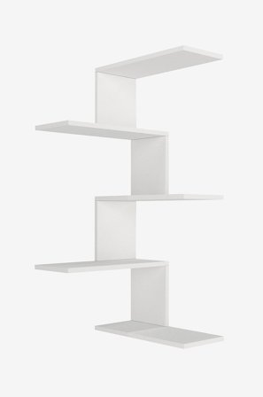 Hanah Home - Vegghylle Caniko - Hvit - Vegghyller - Fra Homeroom