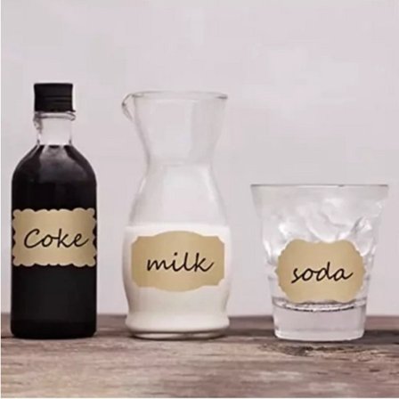 300 st. Klisteretiketter / Etiketter på Rulle