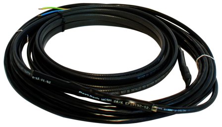 RAYCHEM GM-2X-SA Standardslinga självbegränsande 5 m, Värme