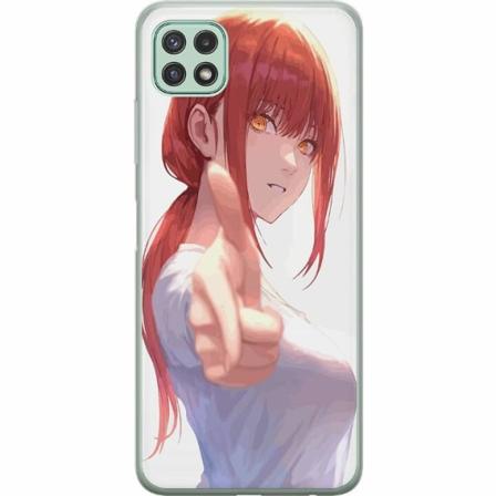 Samsung Galaxy A22 5g Genomskinligt Skal Makima Chainsaw Man