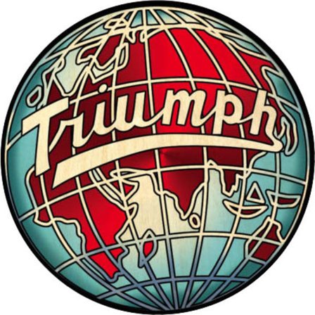 Triumph dekal, finns i 4 storlekar