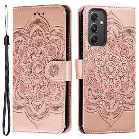 PU læder Mandala Print Design Wallet Phone Case til Samsung Galaxy A17 5G A26 5G A16 5G A16 4G