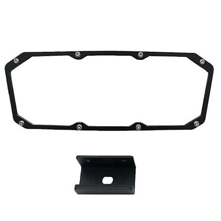 1xmarine Båt Atv Kvadratisk Høydefinisjons Glass Bakre Speil Vidvinkel Sikkerhet 28cmx11cm