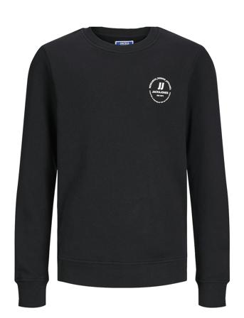Jjeswift Sweat Crew Neck Noos Jnr Tops Sweatshirts & Hoodies Sweatshirts Black Jack & J S