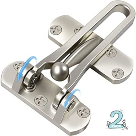 2 kpl:n oven lukitus salpa kodin turvallisuuteen - Swing Bar Oven suoja fo