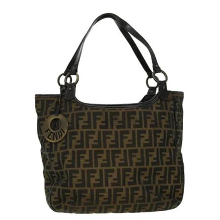 Fendi Vintage Pre-owned Canvas fendi-Tass , Bruin , unisex , Maat: ONE Size Vintage Tassen