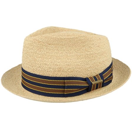 Stetson - Beige - straw - Hat - Player Raffia Natural Straw Hat - Hatstore