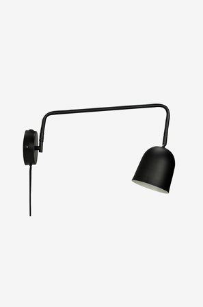 Dyberg Larsen - Vegglampe Manchester - Svart - Vegglamper - Fra Homeroom