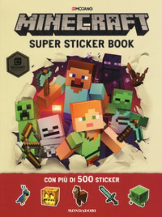Minecraft Mojang. Super sticker book. Con adesivi Craig Jelley