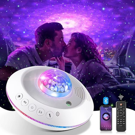 Star Projector Galaxy Light, Bluetooth Music Night Light Galaxy Light Projector For Bedroom, 41 Lights Starlight Projector Star Light B091-934