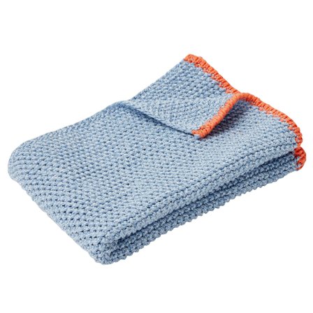 Hübsch Herb viskestykke 60 x 40 cm, blå/orange | KitchenOne