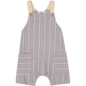 My Little Cozmo Blue Stripe Jumpsuit 9 Months - All in ones - 9 months - Blue
