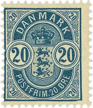 Danmark 1902 - AFA 36C - Postfrisk