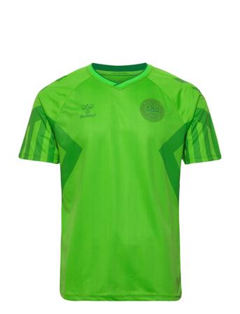 Dbu 22 Gk Jersey S/S T-shirts Football Shirts Grøn Hummel