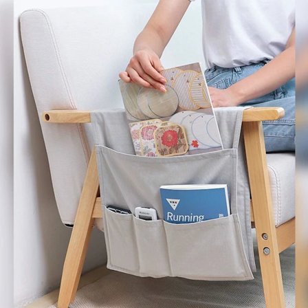 /EA/Sofa Armlene Organizer, Fjernkontrollholder, Sofa Armlene Caddy