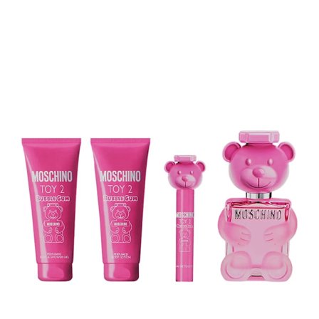 Moschino Toy 2 Bubble Gum SET W (EDT 100ml + Body Lotion 100ml + SG 100ml + EDT 10ml)