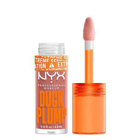 NYX PROFESSIONAL MAKEUP Duck Plump Bangin' Bare 02, Makeup, Læber, Lipgloss