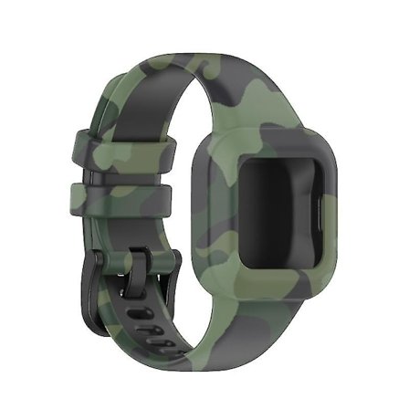 För Garminfit Jr 3/garmin Vivofit Jr 3 Andningsbart Armband Svettsäkert Anti-repa-dwdz [DB]