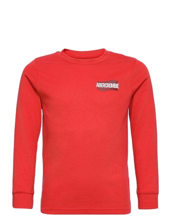 Kids Boys Graphics Red Abercrombie & Fitch