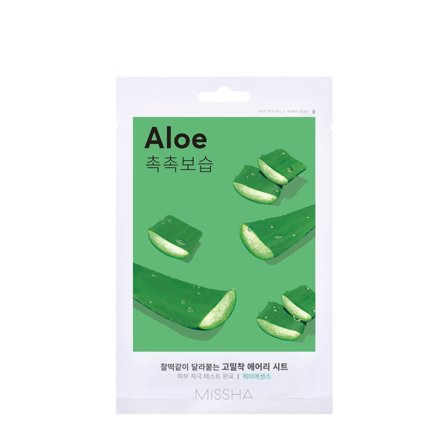 MISSHA Mask Airy Fit Sheet Aloe 19g - Maschera Idratante viso