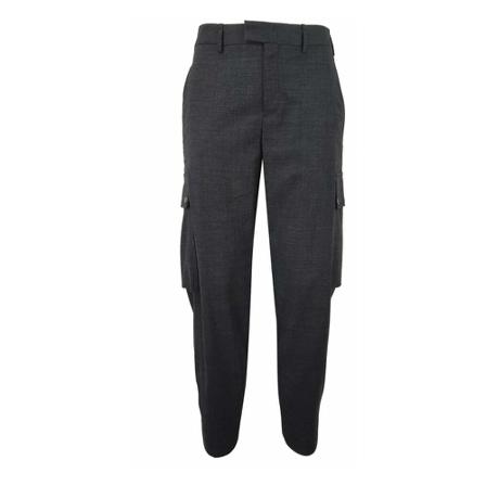 Neil Barrett, Trousers Grijs, Heren, Maat:W32