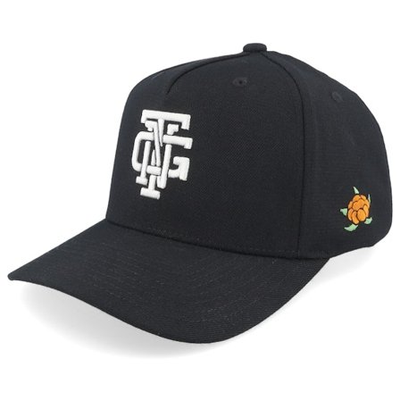 SQRTN - Symbol Cap Black A-Frame Adjustable Adjustable Black Cap - @ Hatstore