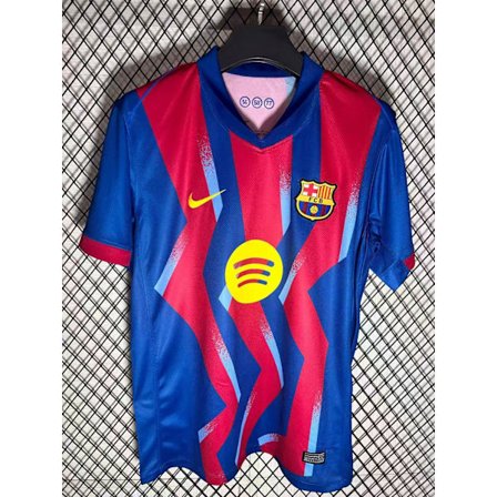 25-26 FC Barcelona Bortedrakt Fjerde Trening Fotball T-skjorte S-4XL