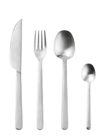 Nordic Bistro Cutlery Silver Broste Copenhagen