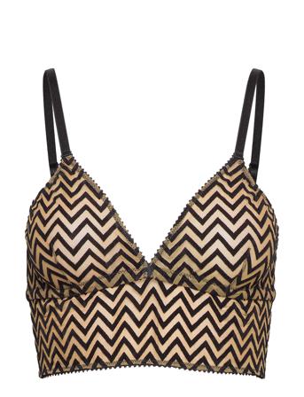 Dina Bralette Lingerie Bras & Tops Soft Bras Triangle Bras Monivärinen/Kuvioitu Underprotection