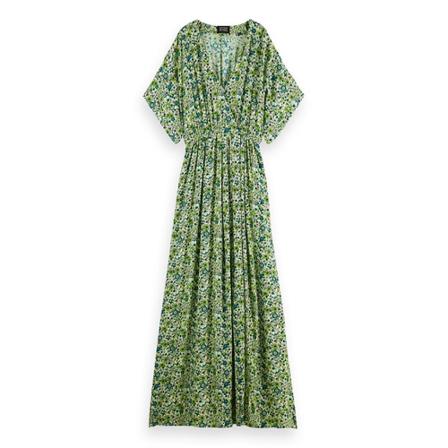 Maison Scotch dress , Groen , Dames , Maat: M Maxi jurken