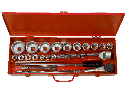 Bahco 8840M Pipenøkkelsett 24 deler, Håndverktøy