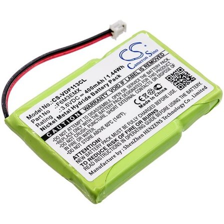 Batteri til trådløs telefon til Cobra CP471, CP472, CP473 og andre.
