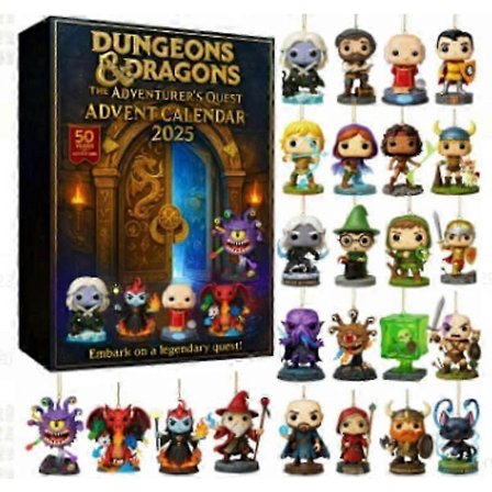 Dungeons & Dragons Adventskalender Blind Box Julegave