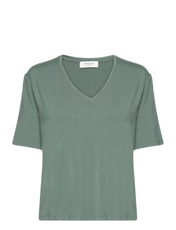 Viscose T-Shirt Khaki Rosemunde
