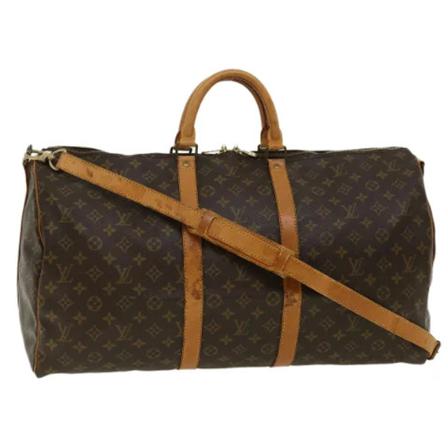 Louis Vuitton Vintage, Pre-owned Canvas travel-bags Bruin, Dames, Maat:ONE Size