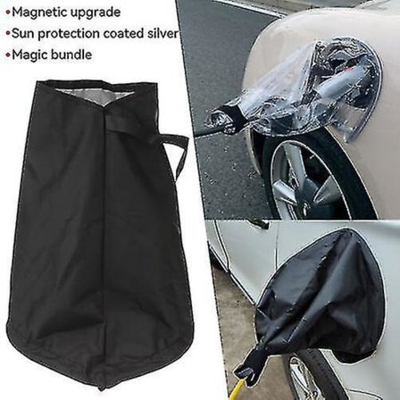 Regnbetræk til Elbil Kvadratisk Udendørs EV Auto Ladeport Betræk 1