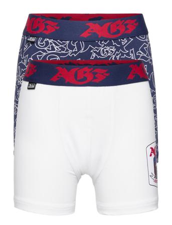 Jbs Football Kid 2-Pack Tights Night & Underwear Underwear Underpants Sininen JBS