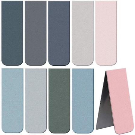 Magneettiset kirjanmerkit, 10 kpl värikäs magneettisetti, magneettiset kirjanmerkit miehille, naisille, aikuisille, paperitavarat, kirjan lukeminen