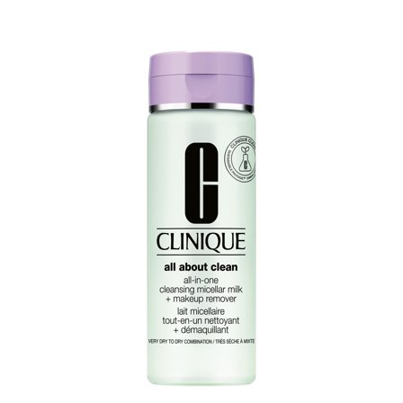 Clinique Detergenza All-in-One Cleansing Micellar Milk + Makeup Remover - Very Dry to Dry Combination 200ml - Latte detergente viso