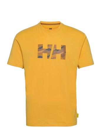 Skog Recycled Graphic T-Shirt T-shirts Short-sleeved Gul Helly Hansen